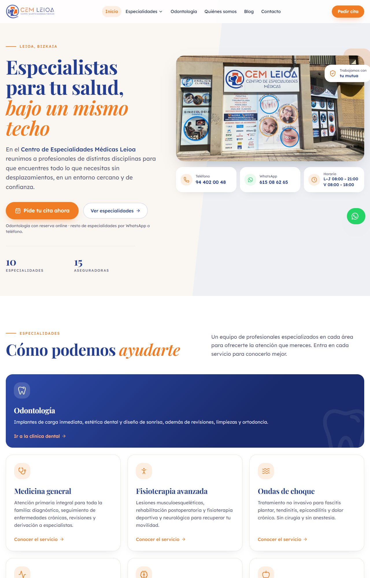 Portada de CEM Leioa